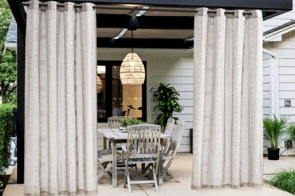 outdoor spaces curtain ideas