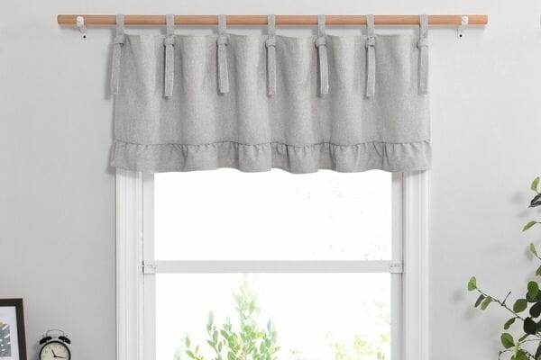 nicetown tie-top curtains Headings type