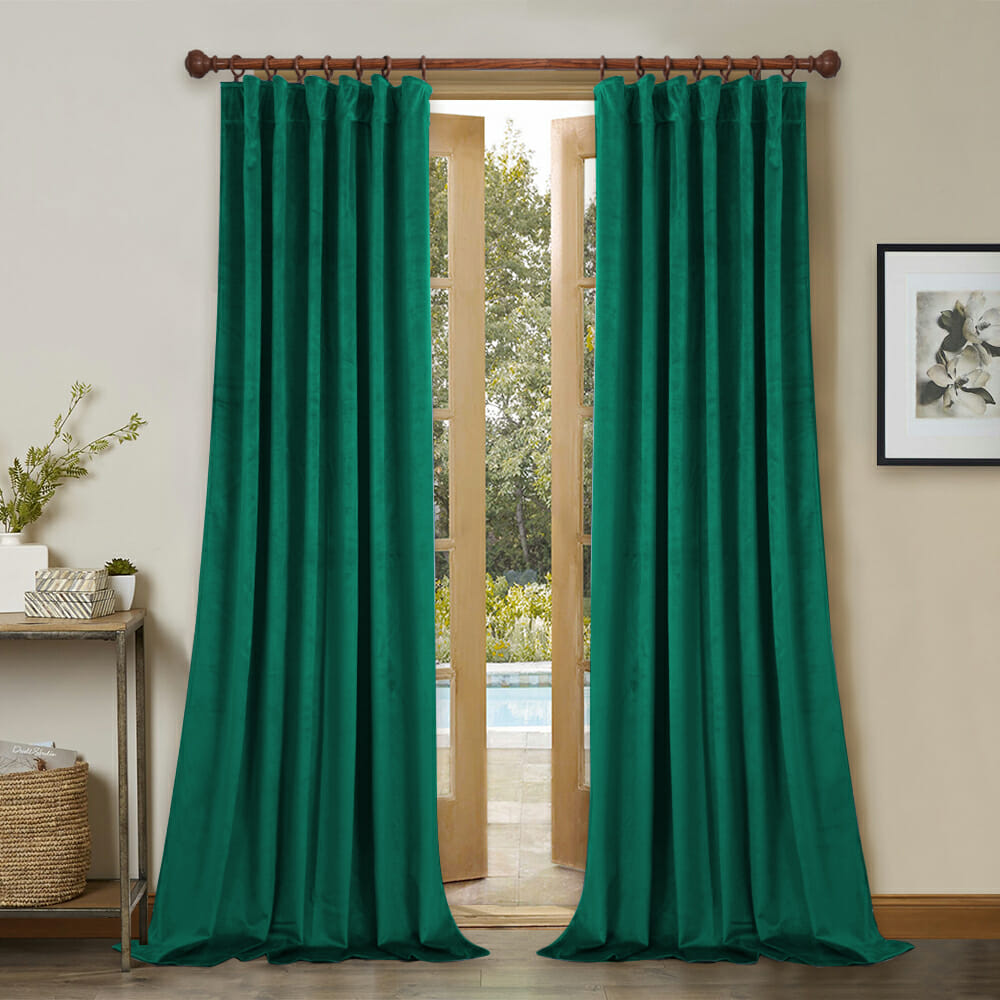 toned modern window curtains