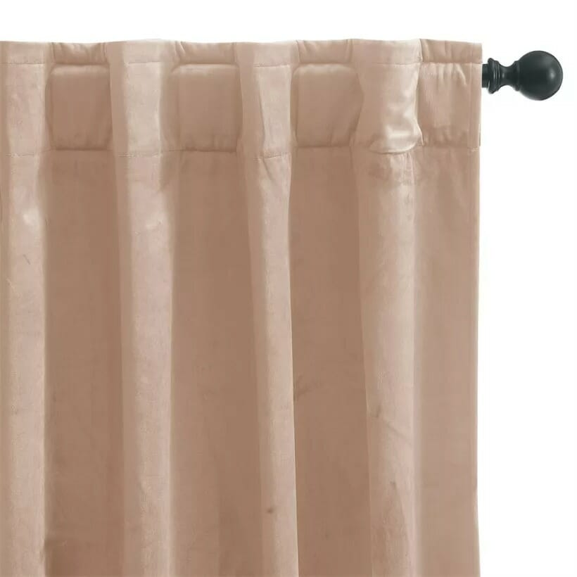 back tab curtain guides