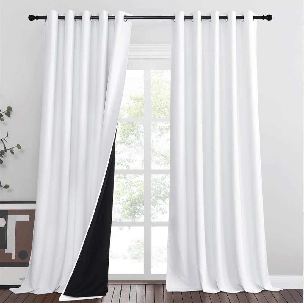 elevate lined curtains ideas