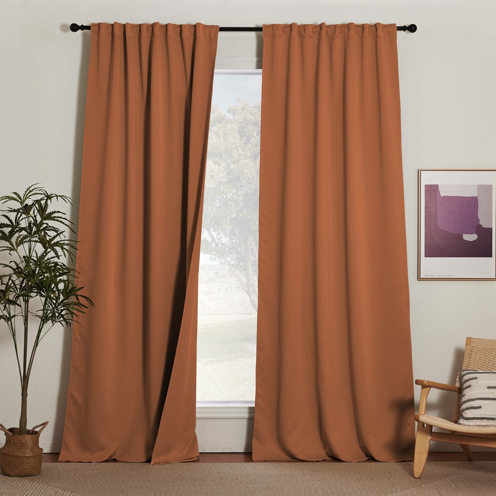 nicetown 3 layer blackout curtain