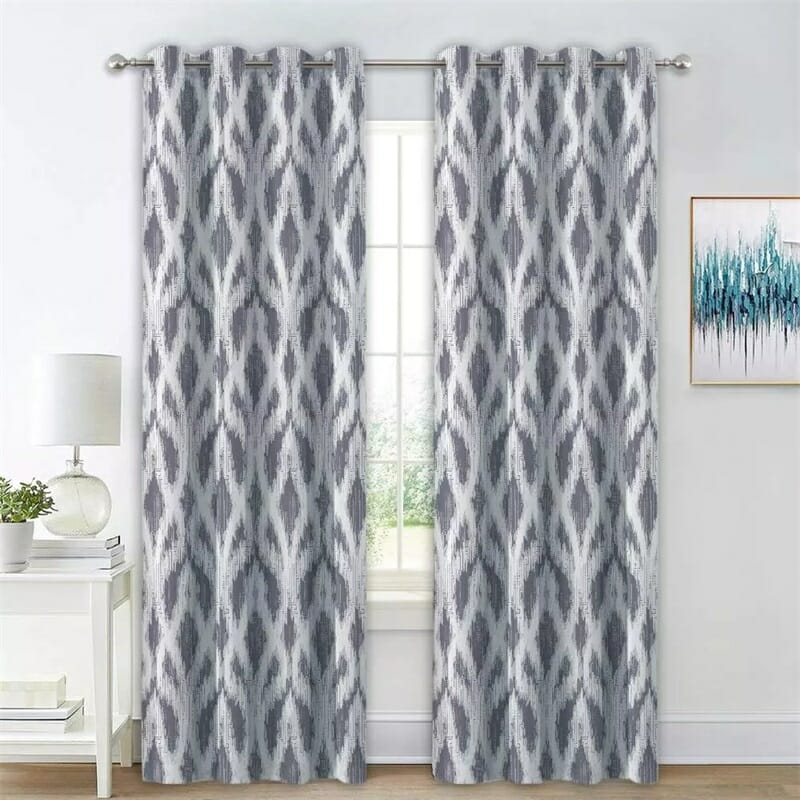 nicetown patterned blackout curtains