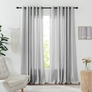 Custom Stavanger Pure Linen Sheer Curtain